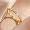 Simple Micro-inlaid Zirconia Thin Bangle for Women Design Shiny Zircon Bracelets Jewelry Gift - Image 8