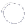 Iced Out Star Bar Link Chain Necklace Tennis Chain Paved Tiny Sparking Shiny CZ Stone Charm Choker For Women Jewelry - Image 8