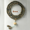 108 Green Sandalwood Wooden Beads Bracelets 6 8mm Women Men Elastic Beaded Long Necklace Buddhist Prayer Yoga Jewelry Gift - Image 7