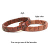 Multi-Faceted 10 x 14 mm Beaded Bracelet in Mixed Stone Colors - Image 27