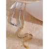 Delicate Bling Cubic Zirconia Heart Chain Bracelet Bangle Stainless Steel Shiny Wrist Jewelry Gift - Image 5