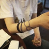 10 Pcs In 1 Bag Black Silicone Rope Bracelets For Men Women Charm Simple Casual Punk Rock Unisex Bracelet Bangles Jewelry - Image 5