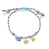 Colorful Cord Bracelet with Fish and Flower Charms - Image 14