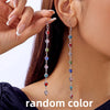 Crystal Water Drop Tassel Earrings for Women Temperament Colorful Long Earrings Bridal Wedding Party Jewelry Gifts - Image 8