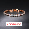 Hip Hop Iced Out 3/4/5mm Crystal Tennis Bracelet for Men Punk Zirconia Men's Chain on The Hand Streetwear Jewelry - Image 9