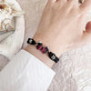 Woven Butterfly Flower Cord Bracelet with Adjustable Length - Image 29