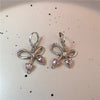Gothic Y2K Moonlight Stone Heart Star Bow Pendant Earrings For Egirl Emo 2000s Goth Cute Dream Fairy Vintage Jewelry Accessories - Image 14