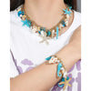 Adjustable Beaded Bracelet with Shell and Starfish Motifs - Image 19