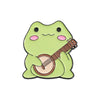 Cartoon Frog Enamel Pins Cute Mushroom Music Frog Animal Brooch Backpack Lapel Badge Jewelry Gift for Friends - Image 17