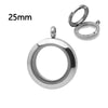 7pcs/lot Magnetic Closure 20mm/25mm/30mm/38mm Stainless Steel Floating Memory Locket Pendant 5 Colors Can Choose - Image 7