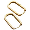 Silver geometric square Earrings Simple Temperament Semale Sexy Jewelry Gift - Image 5