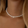 Tidepool Starfish Necklace Surf Beach Boho Jewelry Starfish Turtle Beaded Choker Necklaces, Adjustable Necklaces, Ocean Gift - Image 1
