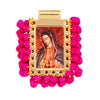 Bohemian Style Colourful Seed Glass Beads Charm Pendant, Religious Jesus Virgin Mary Jewelry Necklace Bracelet Supply - Image 36