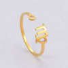 Stainless Steel Zodiac Rings 12 Constellations Open Ring for Women Aries Leo Virgo Gemini Libra Pisces Scorpio Birthday Gifts - Image 26