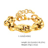 Chunky Toggle Link Chain Bracelet in Stainless Steel - Image 8