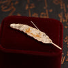 i-Remiel Men's Gold Color Feather Brooch Pin Simple Accessory for Coats Suits Shirts Quality Clothing And Accessories - Image 6
