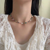 Colorful Bead Necklace and Bracelet Options with Imitation Pearl Accents - Image 2
