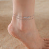 Bear Cat Dog Paw Anklet Women Stainless Steel Double Layer Beads Chain Ankle Bracelet Animal Footprints Summer Accessory - Image 14