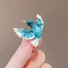Shiny Rhinestone Hummingbird Brooches For Women Clothing Coat Jewelry Accessries Gift - Image 14