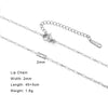 Stainless Steel Chain Necklace in Paperclip Box or Twisted Link Styles - Image 33