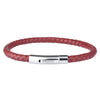 Sell Leather Bracelet for Men Stainless Steel Leather Bracelets Ladies Leather Braided Jewelry Charm Bangle - Image 8