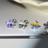 1pcs Shiny Pentagram Crystal Zircon Stainless Steel Ear Bone Nail Earrings for Women Cute Sweet Small Piercing Body Jewelry - Image 6