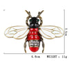Enamel Bumblebee Brooches Women Alloy Yellow Bee Insect Brooch holiday Gift Broche Banquet Pins - Image 26