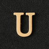 26 English Letter Brooches Gold-Color Metal Letter Pins Suit Shirt Collar Lapel Badge Jewelry Simple Clothing Accessories - Image 3