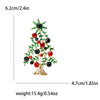 Christmas Rhinestones Star Tree Brooches for Women Unisex Classic Corsage Pins Office Party Friend Gifts Jewelry Accessories - Image 26