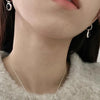 Black Ball Stud Earrings with Gold-Tone or Silver-Tone Settings - Image 6