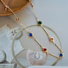 Natural Stone Bead Choker Necklace with Multiple Color Styles - Image 11
