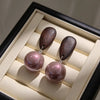 Statement Big Wooden Pearl Ball Earrings Vintage Style Creative Handmade Earings For Women - Image 3