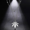 Double Female Symbol Pendant Choker Stainless Steel Double Layer Necklace for Women Jewelry Birthday Gift - Image 10