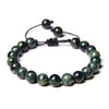 8MM Stone Bead Braid Bracelets Minimalist Carnelian Agates Jades Gem Woven Bangle Jewelry Gift For Women Men - Image 41