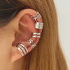 Clips Earrings for Women Unisex Minimalist Cartilage Hoop Earings Set Ear Cuff Fake Piercing Clip on Ear Jewelry - Image 11