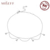 Miseff Silver Anklet Sea Shell Star Tassel Chain Anklet Leg Bracelets Bodychain Summer Beach Jewelry Gift - Image 17