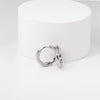 Geometric Square Star Heart U Shape Hoop Earrings For Women Men Golden Sliver Color Stainless Steel Retro Piercing - Image 24