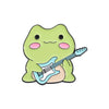 Cartoon Frog Enamel Pins Cute Mushroom Music Frog Animal Brooch Backpack Lapel Badge Jewelry Gift for Friends - Image 18