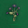 Enamel Brooch with Pearl Accents in Multiple Designs - Image 26
