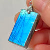 Pink Labradorite Pendant Irregular Shape Bead Stone Purple Necklace for Men Women - Image 6