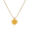 Zircon Hamsa Hand Evil Eye Pendant Necklaces For Women Gold Plated Stainless Steel Necklace Boho Aesthetic Jewelry Gift - Image 19