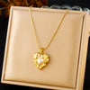 316 Stainless Steel Golden Minimalist Heart Necklace For Women Girl Jewelry Valentine's Day Gift Joyas - Image 10