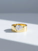 Silver Water Drop Zircon Wide Rings For Women Gift Engagement Wedding Jewelry - Image 5