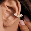 Star Stainless Steel Ear Cuff for Women Cubic Zirconia No Piercing Ear Clip Minimalist Jewelry Party Gift - Image 2