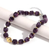 Acrylic Square Beads Chain Necklace Bracelet Bangle Handmade Irregular Stone Shape Beaded Bracelets Choker Retro Jewelry Gifts - Image 7