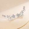 Silver Hollow Butterfly Stud Earrings For Women Jewelry Accessories Prevent Allergies - Image 17