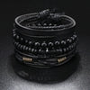 Classic Hand-Woven Leather Bracelet Multilayer Men Bracelets Punk Beads Bangle for Friend Charm Jewelry Gifts - Image 3