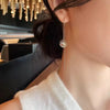 Shiny Zircon Ball Flower Pendant Long Earline For Women's or Girl‘s Jewelry Unusual Earring Ear Accessories - Image 2