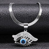 Vintage Crystal Evil Demon Eye Choker Necklaces for Women Stainless Steel Gold Plated Necklaces Jewelry Collares - Image 10