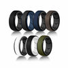 Seven-Piece Silicone Ring Set in Multiple Sizes - Image 7